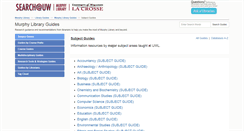 Desktop Screenshot of libguides.uwlax.edu